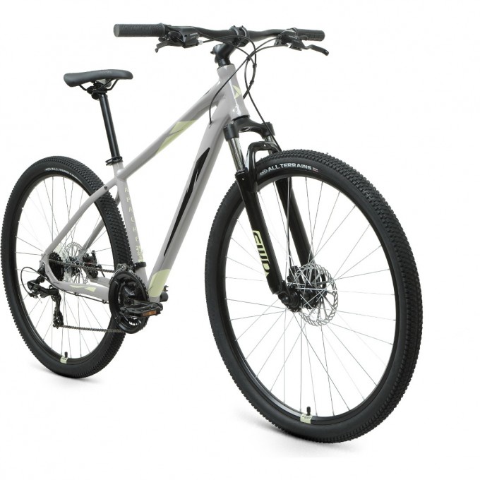 Велосипед FORWARD APACHE 29 2.2 S disc (2021) серый/бежевый с рамой 21" 79405 SERYII/BEJEVYII 21 Велосипед FORWARD APACHE 29 2.2 S disc (2021) серый/бежевый с рамой 21" 79405 SERYII/BEJEVYII 21