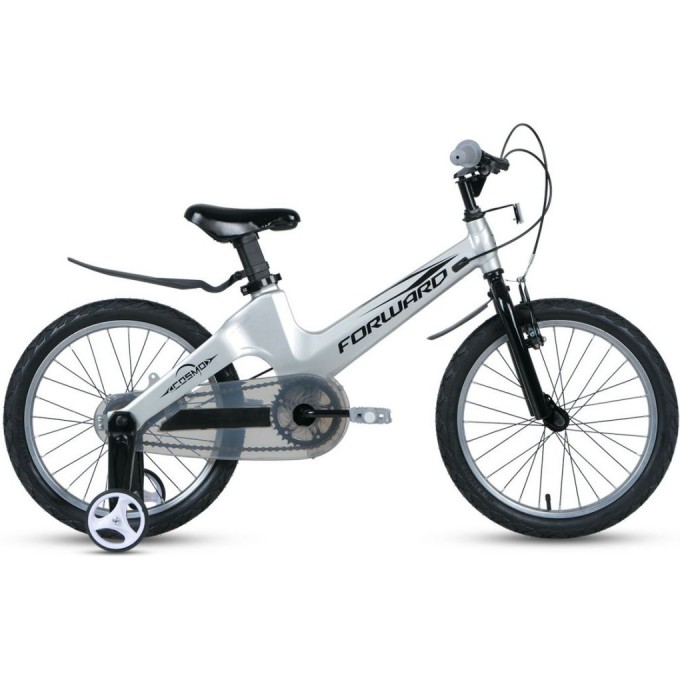 Велосипед FORWARD COSMO 18 2.0 (18" 1 ск.) 2022, серый IBK22FW18201 Велосипед FORWARD COSMO 18 2.0 (18" 1 ск.) 2022, серый IBK22FW18201