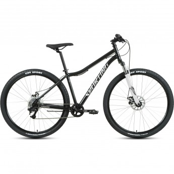 Велосипед FORWARD SPORTING 29 2.2 D (2022) черный/белый с рамой 19"